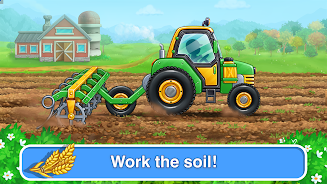 Wheat Harvest: Farm Kids Games スクリーンショット 3