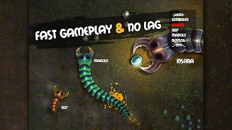 Insatiable.io -Slither Snakes 스크린샷 1