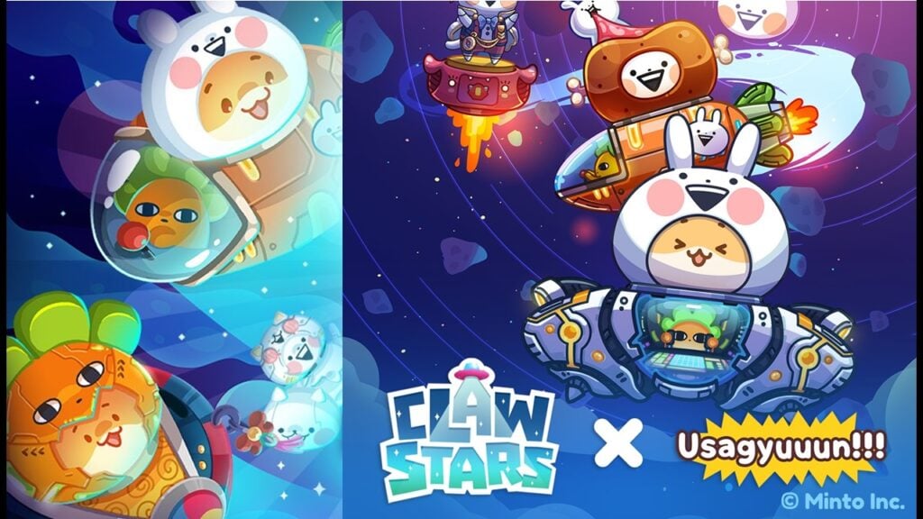 Claw Stars x Usagyuuun-samenwerking wordt vandaag gelanceerd!