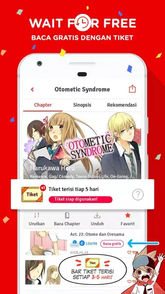 comico - Daily Free comics Ảnh chụp màn hình 2