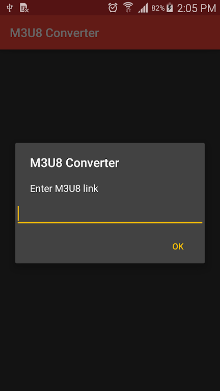 Schermata M3U8 Converter 1