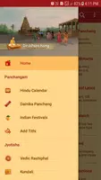 Hindu Calendar - Drik Panchang Zrzut ekranu 0