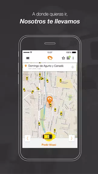Ktaxi, una app de Clipp Captura de tela 1