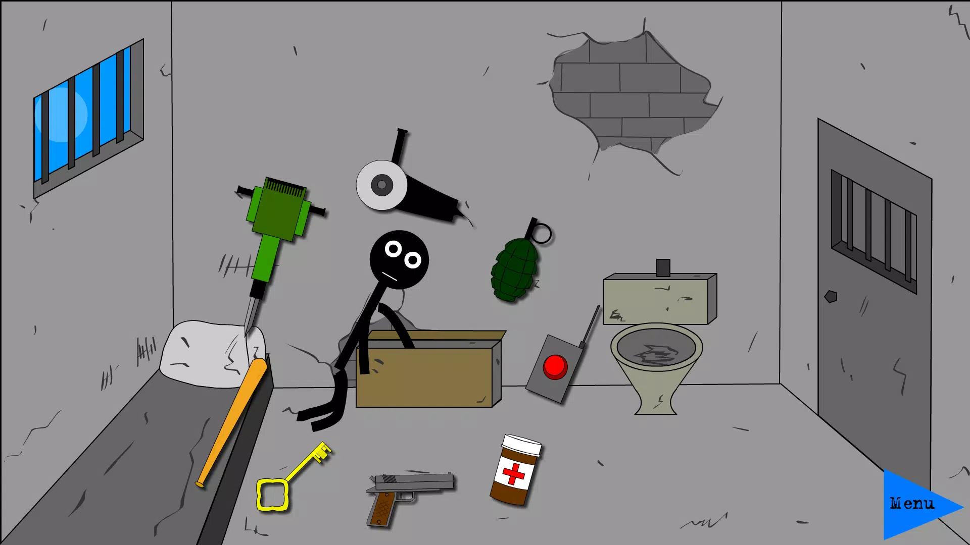 Stickman Jailbreak 2，Dumb ways Скриншот 0