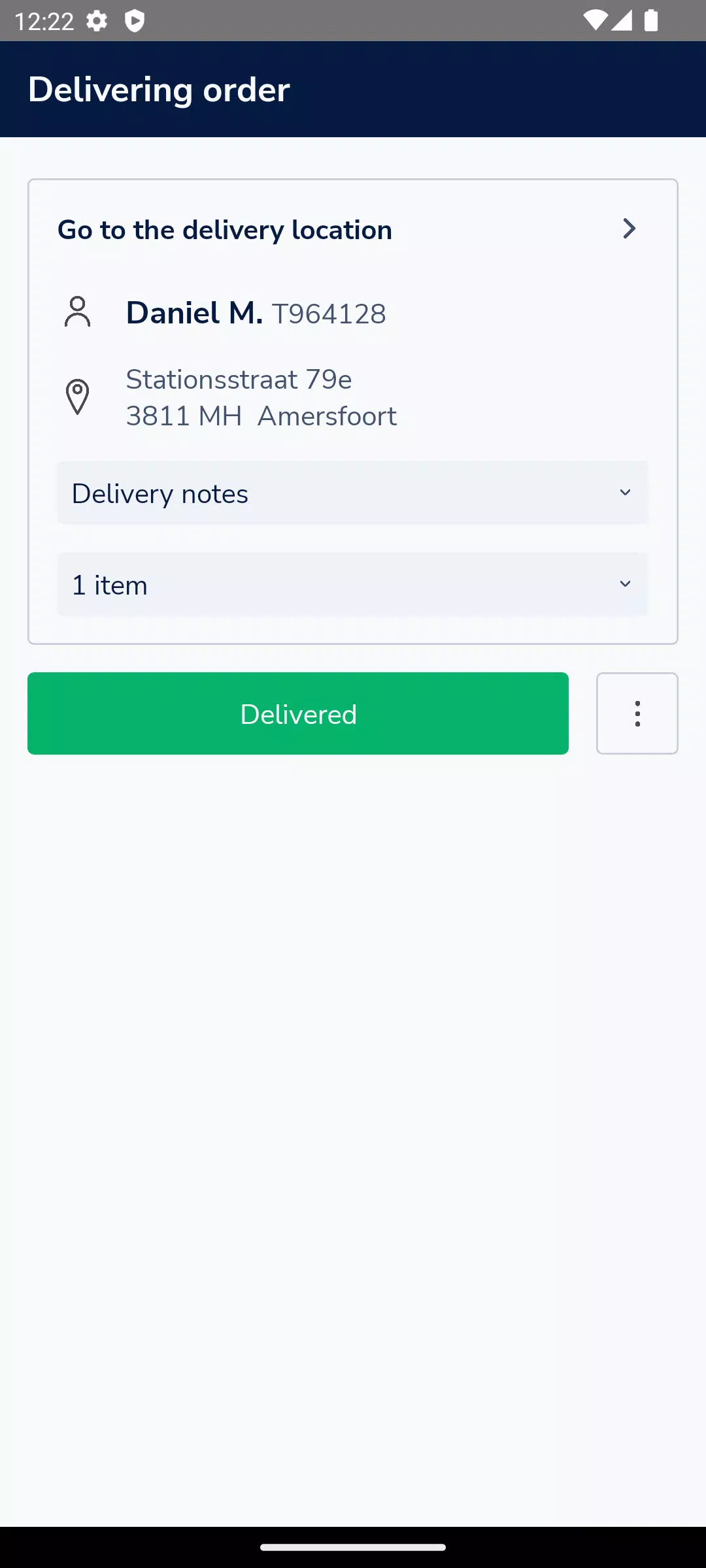 Deliverect for Couriers Capture d'écran 1