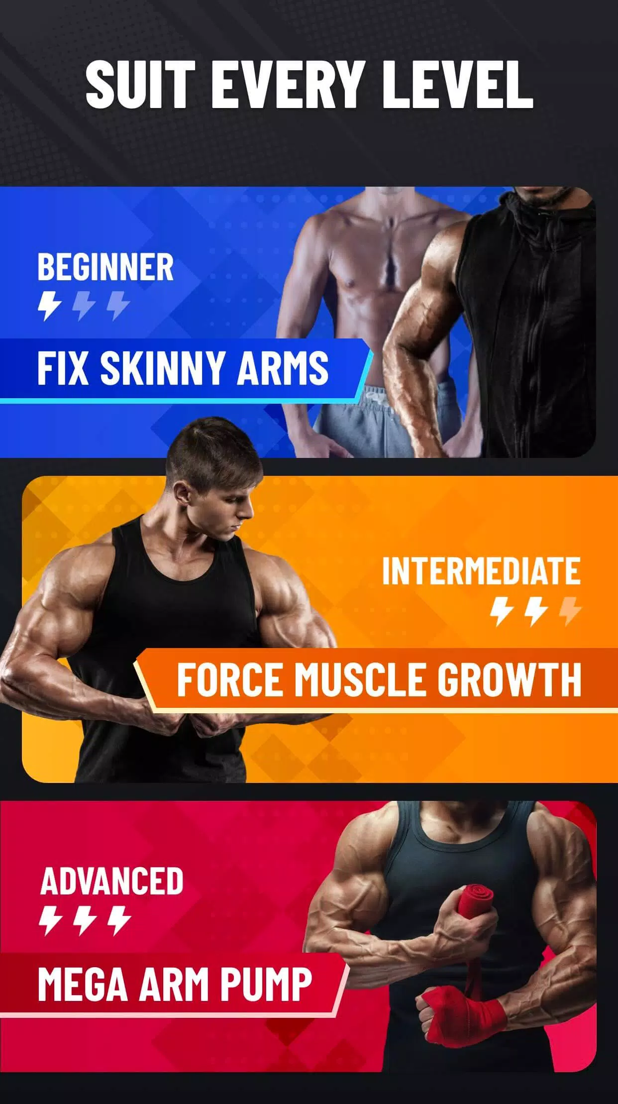 Arm Workout ဖန်သားပြင်ဓာတ်ပုံ 2