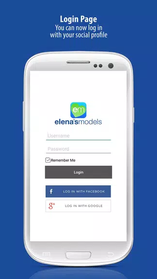 Elena's Models Dating App Ekran Görüntüsü 0