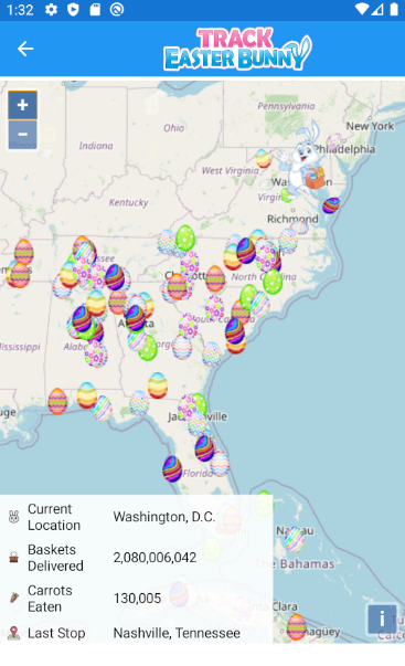 Schermata The Easter Bunny Tracker 2