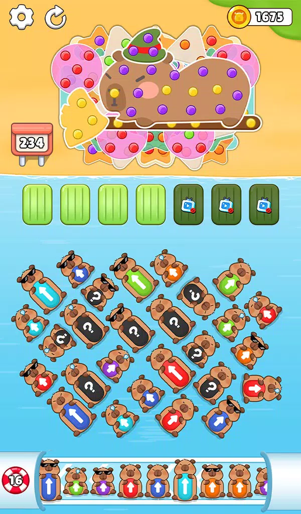 Capybara Mania: Jam Escape Tangkapan skrin 1