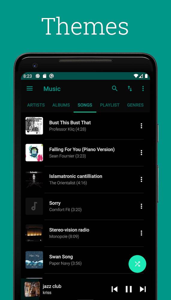 Pixel+ – Music Player Schermafbeelding 2