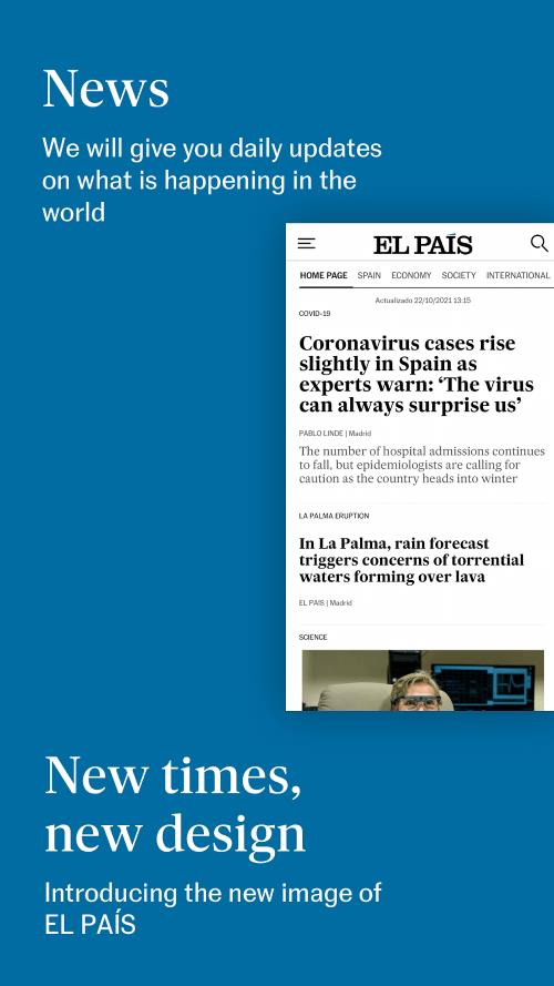 EL PAÍS Capture d'écran 0