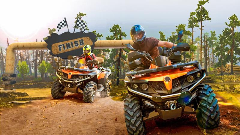 ATV Quad Bike Simulator Games Ekran Görüntüsü 2