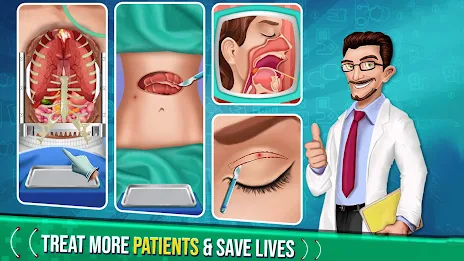 Offline Doctor Surgeon Games Tangkapan skrin 0