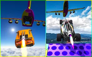 Rocket Car Racing Stunts 스크린샷 3