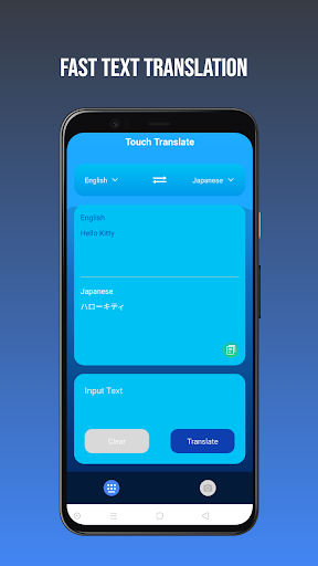 Touch Translate-Fast Vpn Schermafbeelding 1