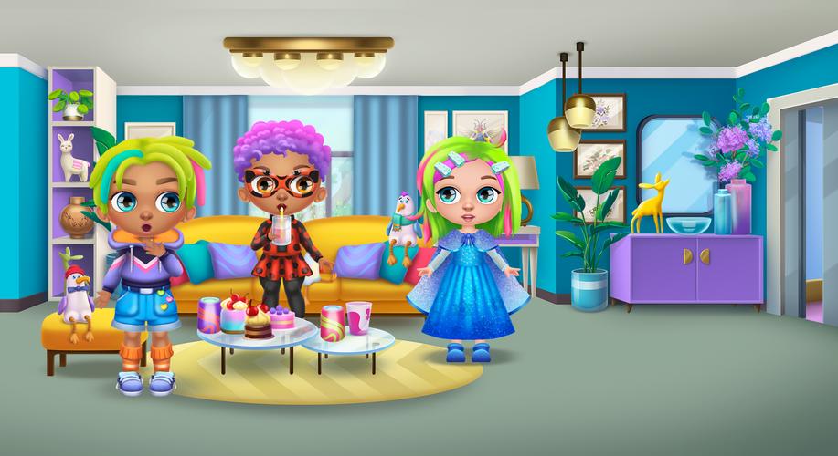 Beauty salon: Girl hairstyles Screenshot 3