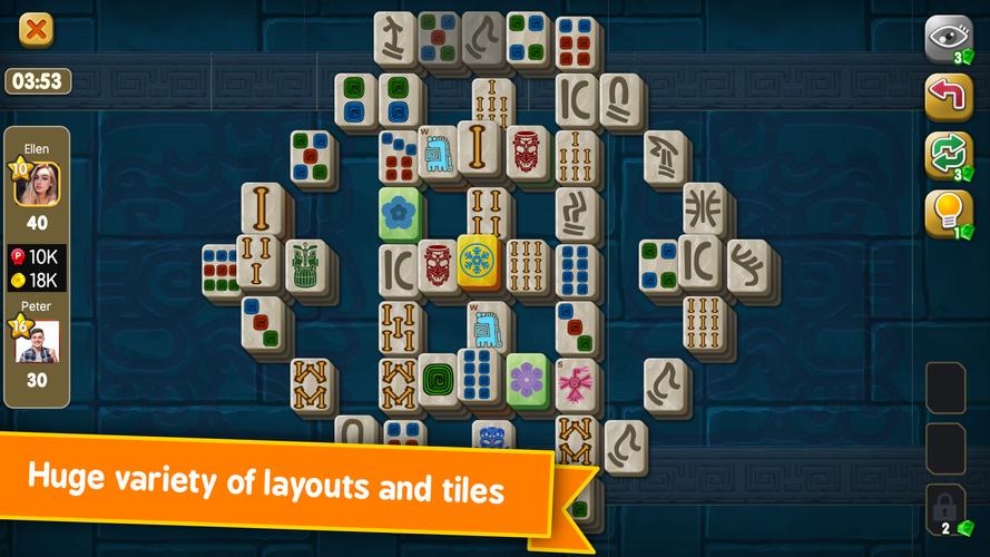 Mahjong Maya ภาพหน้าจอ 0