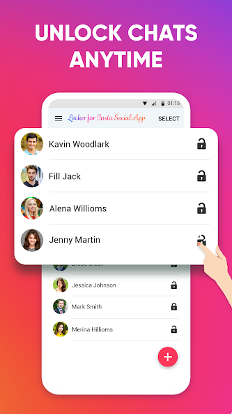 Locker for Insta Social App Mod Ảnh chụp màn hình 3