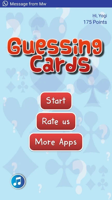 Guessing Card Screenshot 0