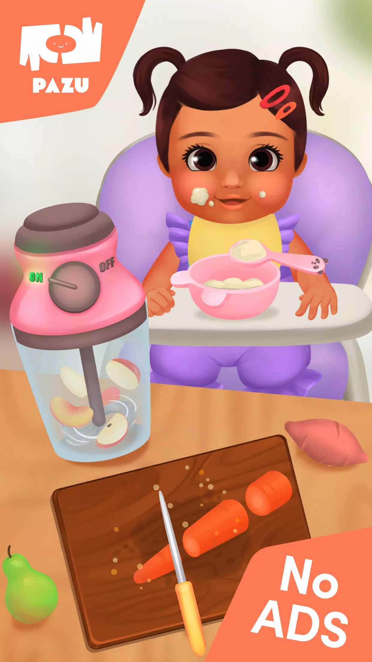 Baby care game & Dress up Ekran Görüntüsü 1