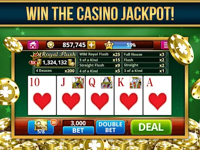 Schermata Video Poker Play Poker Offline 0