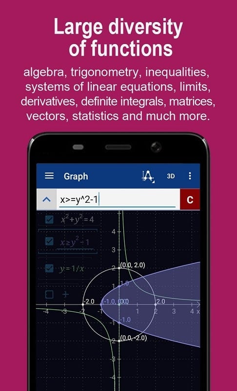 Graphing Calculator + Math PRO Capture d'écran 0