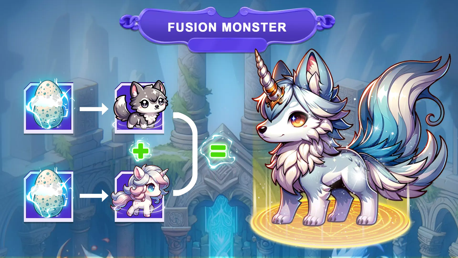 Master Fusion : Monster War Ekran Görüntüsü 3