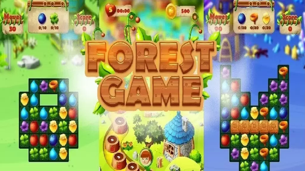 Fairy Forest - match 3 games ภาพหน้าจอ 3