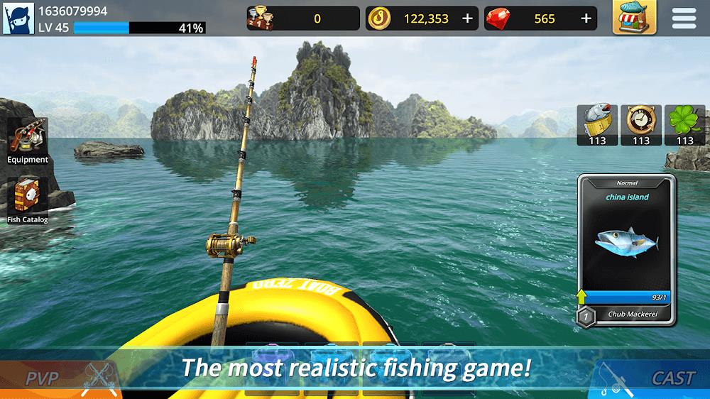 Monster Fishing: Tournament Schermafbeelding 0