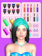 Lip Art Beauty Makeup Games スクリーンショット 1