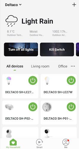 DELTACO SMART HOME ဖန်သားပြင်ဓာတ်ပုံ 3