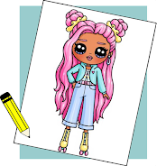 How To Draw Doll স্ক্রিনশট 3