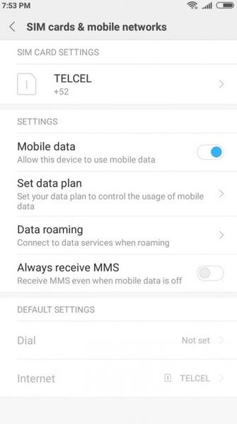 Mi Roaming Zrzut ekranu 1