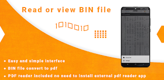 Bin File Reader: Viewer Reader Captura de pantalla 0