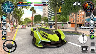 Lamborghini Game Car Simulator Tangkapan skrin 2