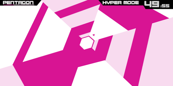 Super Hexagon ဖန်သားပြင်ဓာတ်ပုံ 1