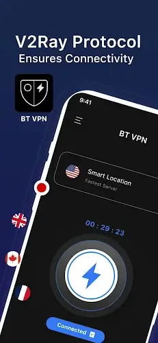 BT VPN : V2ray Fast Safe VPN Ảnh chụp màn hình 0