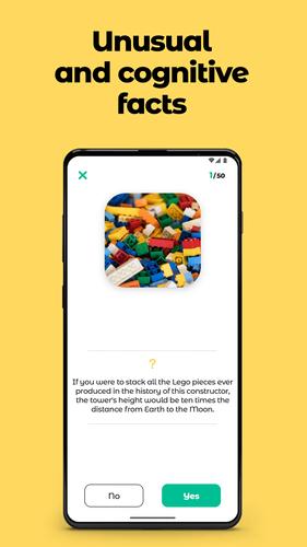 Yes or No? Trivia with facts. スクリーンショット 2