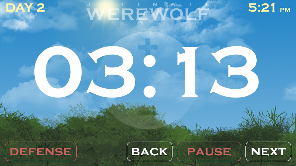 Ultimate Werewolf Timer স্ক্রিনশট 0