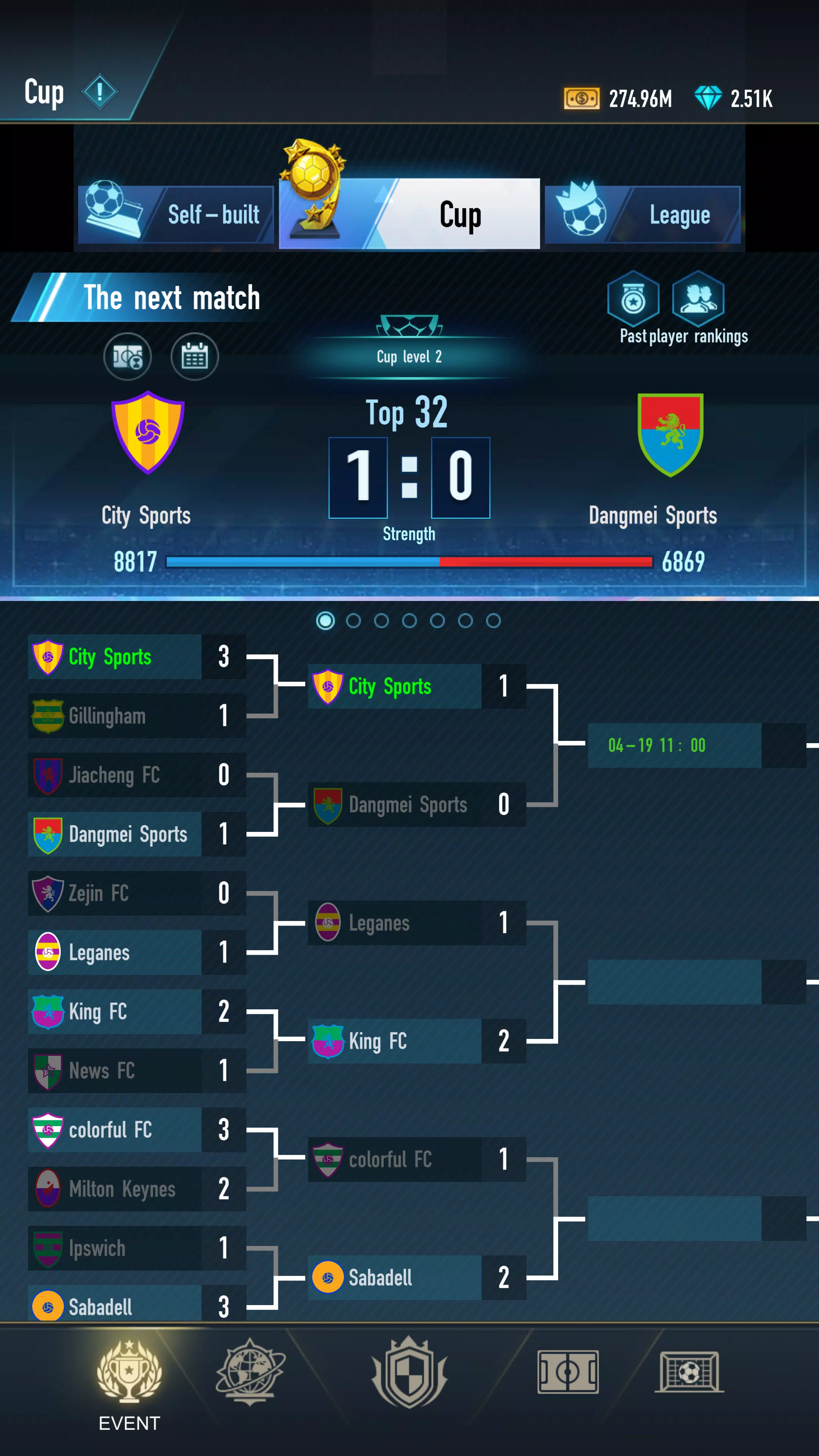 Football Career - Soccer games Ekran Görüntüsü 1