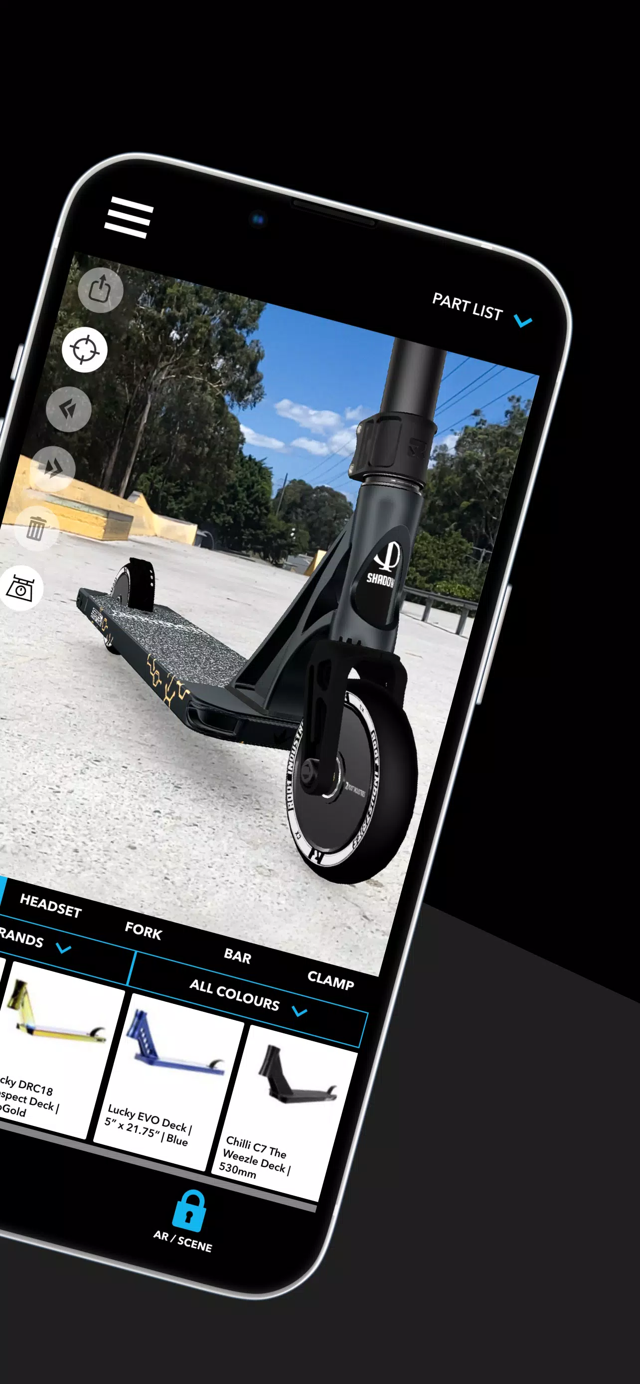 Scooter 3D custom builder ภาพหน้าจอ 1