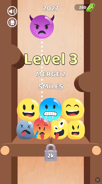 Emoji Blitz: Merge Puzzle Game Schermafbeelding 0