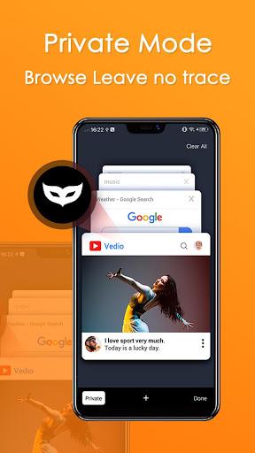 Browser King: Secure Browser, Fastest Web Browser স্ক্রিনশট 1