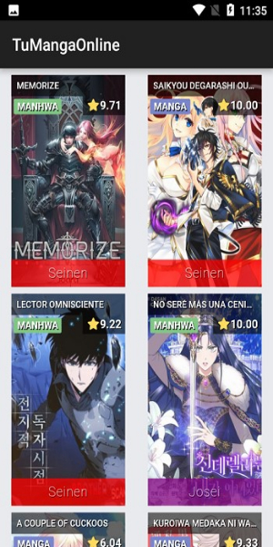 Tu Manga Online Ekran Görüntüsü 2