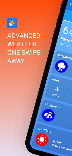 Weather on Homescreen スクリーンショット 1