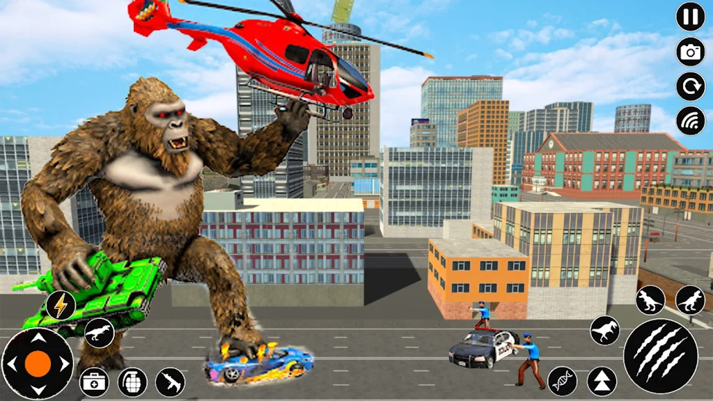 Gorilla vs King Kong 3D Games Tangkapan skrin 2