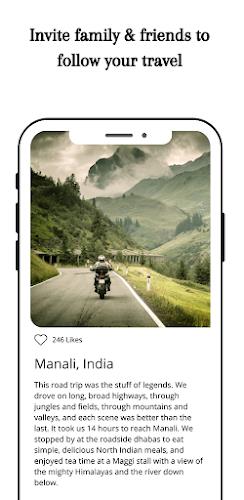 Trotter It -Travel Journal App Tangkapan skrin 3