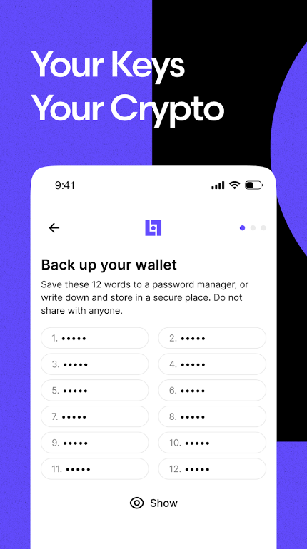 Leo Wallet Captura de tela 2