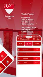 Singapore VPN Get Singapore IP Zrzut ekranu 1