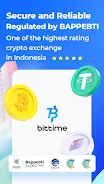 Bittime: Buy Bitcoin & Crypto ภาพหน้าจอ 2